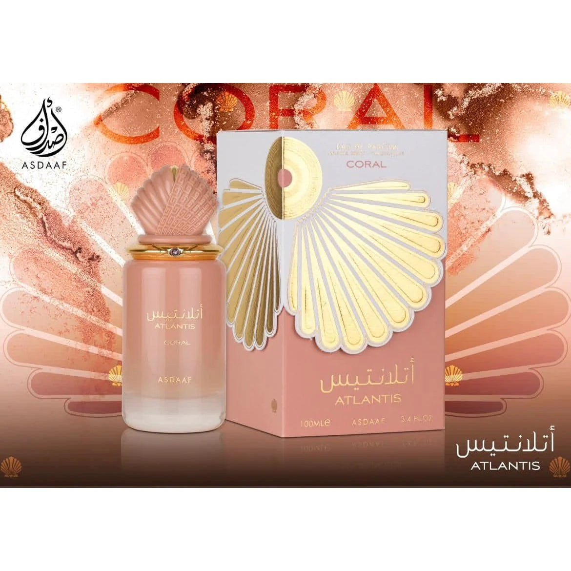 Asdaaf Atlantis Coral EDP 100 ml 1