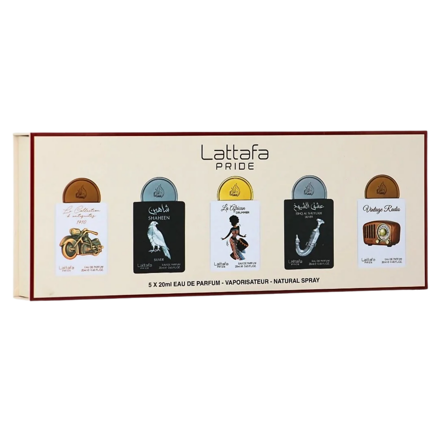Lattafa Pride No. 05 Giftset Collection Eau de Parfum 5x20ml