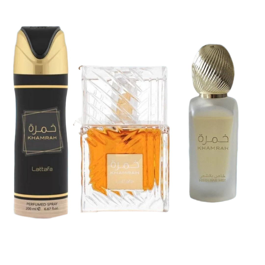 Lattafa Khamrah Gift Set