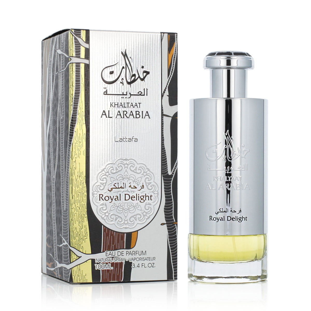 Lattafa Parfum Khaltaat Al Arabia Royal Delight (Silver) Eau de Parfum 100ml