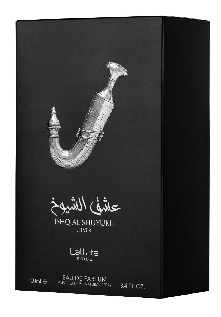 Lattafa Pride Parfum Ishq Al Shuyukh Silver Eau de Parfum 100ml 2