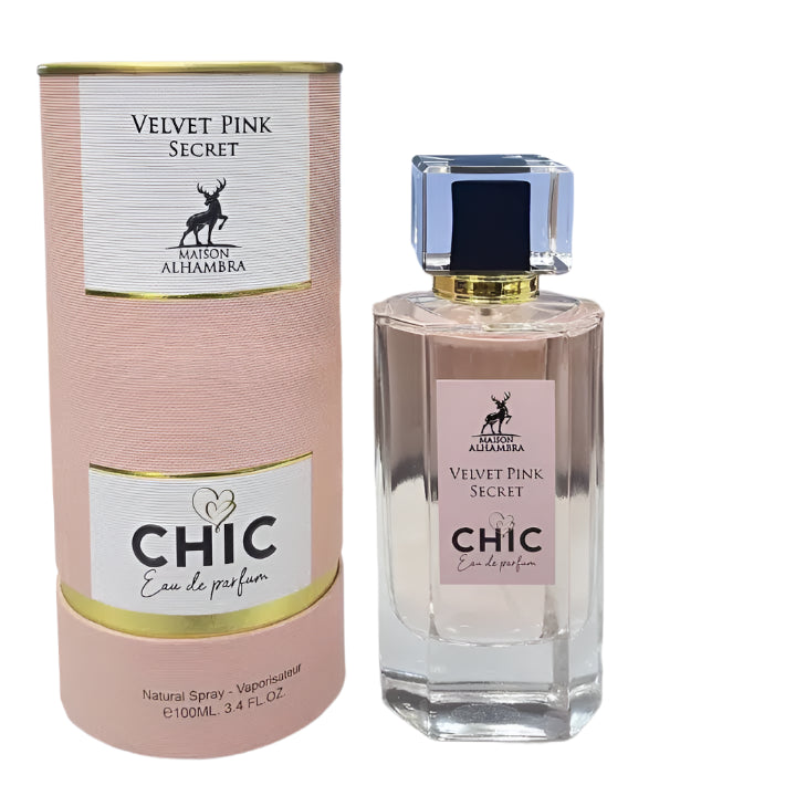 Maison Alhambra Parfum Chic Velvet Pink Secret Eau de Parfum 100ml