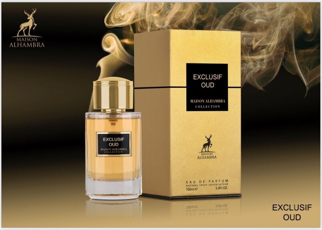 Maison Alhambra Parfum Exclusif Oud Eau de Parfum 100ml 1