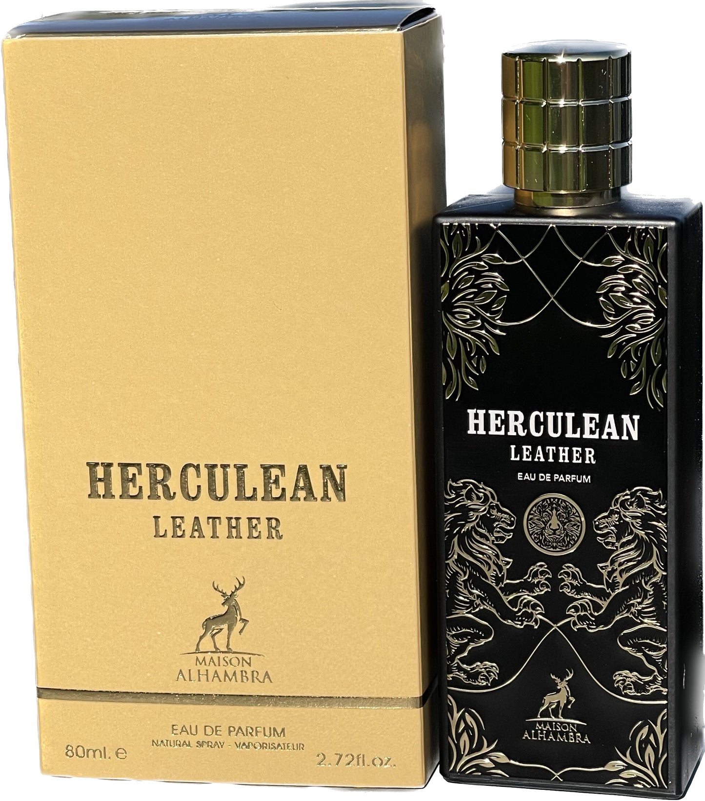 Maison Alhambra Parfum Herculean Leather Eau de Parfum 80ml 1