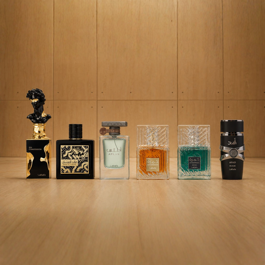 Beste arabische Herrenparfums 2026 von Lattafa mit His Confession Asad Elixir Atlas Fahad und Khamrah