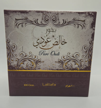 Lattafa Bakhoor Pure Oudi 100gr