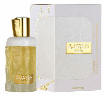 Lattafa Perfume Ajayeb Dubai Portrait Gold Eau de Perfume 100ml