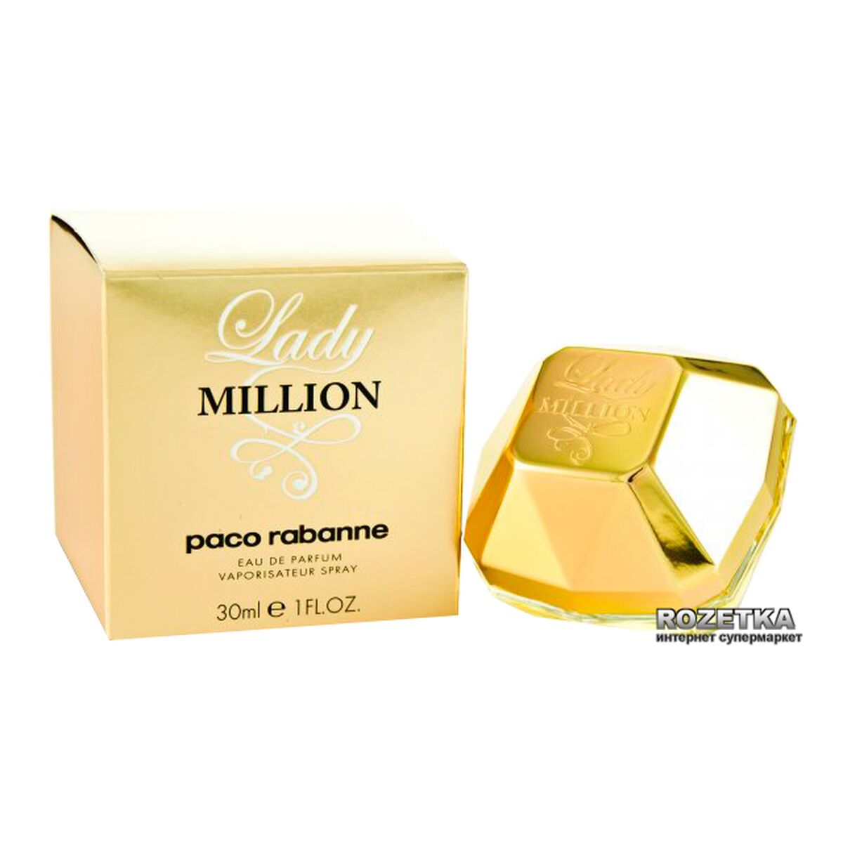 Women's Perfume Paco Rabanne Lady Million EDP 30 ml-19