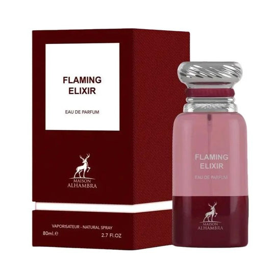 Maison Alhambra Flaming Elixir Eau de PARFUM 80ML (XL)
