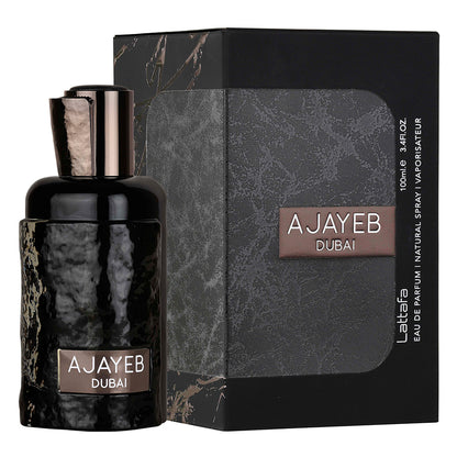 Lattafa Parfum Ajayeb Dubai Portrait Argent Eau de Parfum 100 ml 