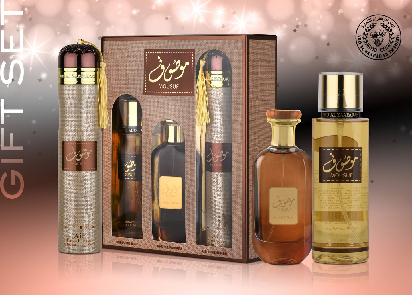 Ard Al Zaafaran Geschenk Gift Set Mousuf