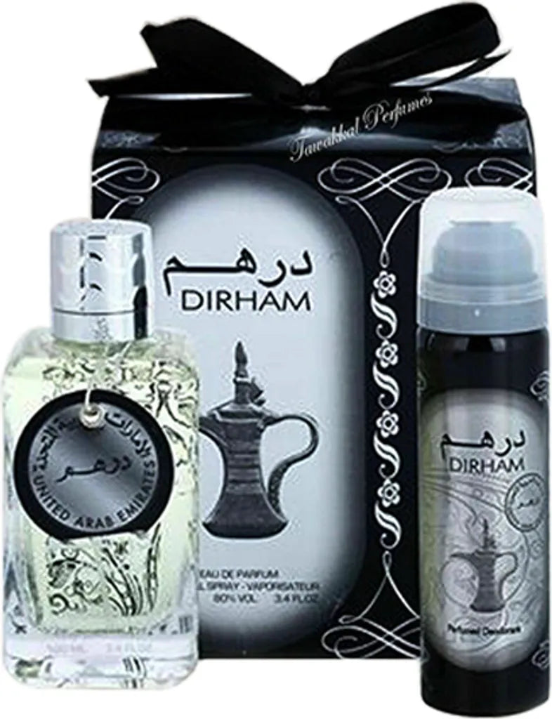 Ard Al Zaafaran Dirham Silber + Deo Eau de Parfum 100ml