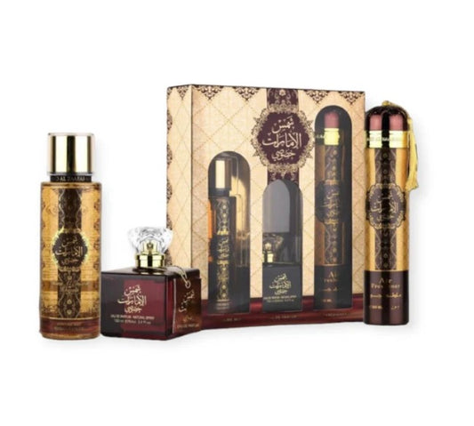 Ard Al Zaafaran Geschenk Gift Set Shams Al Emarat Khususi