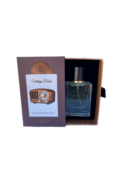 Lattafa Pride 20 ml Perfume Vintage Radio Eau de Perfume 20ml