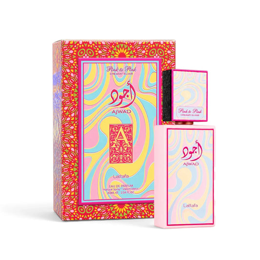 Lattafa Ajwad Pink to Pink Creamy Elixir Eau de Parfum 60 ml