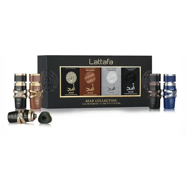 Lattafa Asad Collection Eau de Parfum 4 x 5  ml