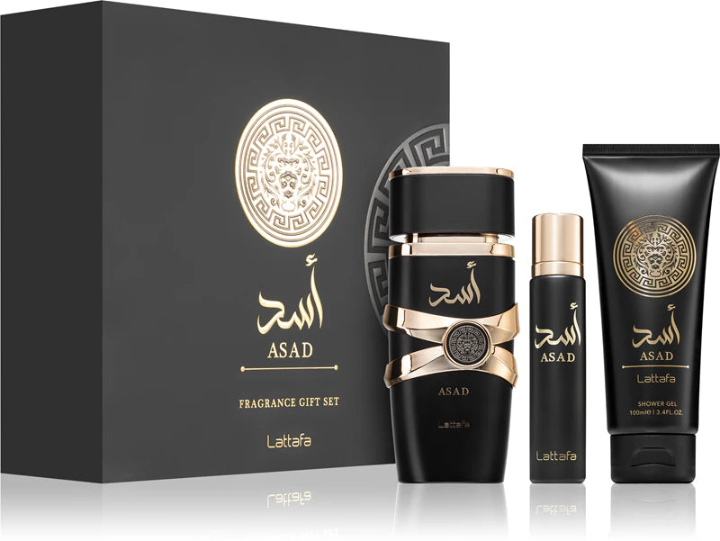 Lattafa Asad Gift Set