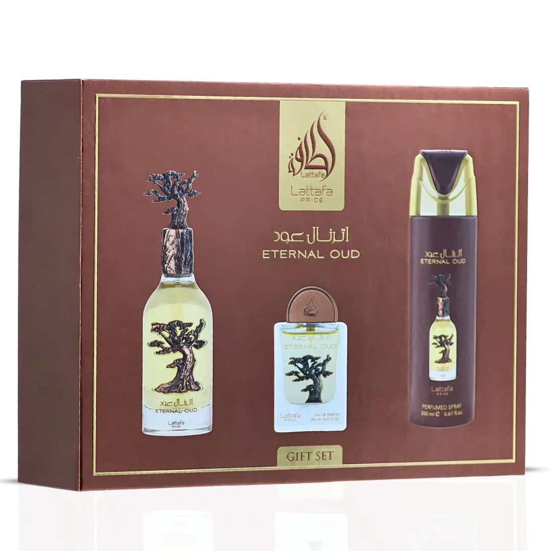 Lattafa Pride/Giftset Eternal Oud Eau de Parfum +Deo