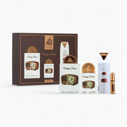 Lattafa Pride/Giftset Radio Vintage Eau de Parfum +Deo