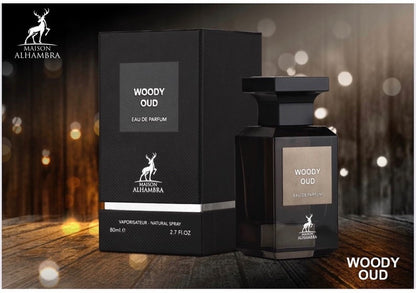 Maison Alhambra Parfum Woody Oud Eau de Parfum 80ml