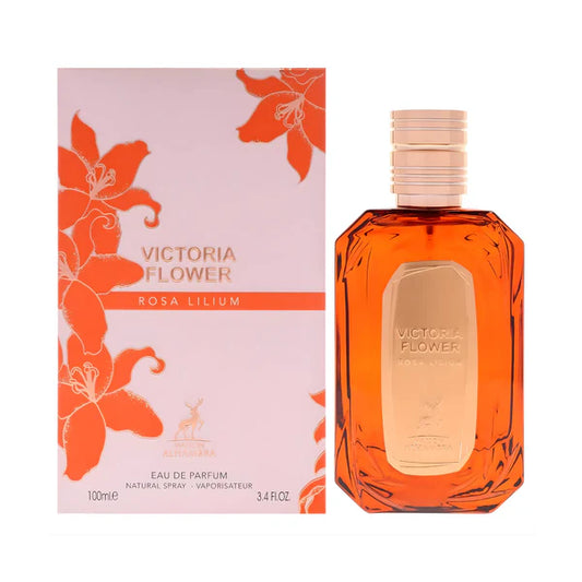 Maison Alhambra Victoria  Flower Rosa Lilium Eau de Parfum 100ml