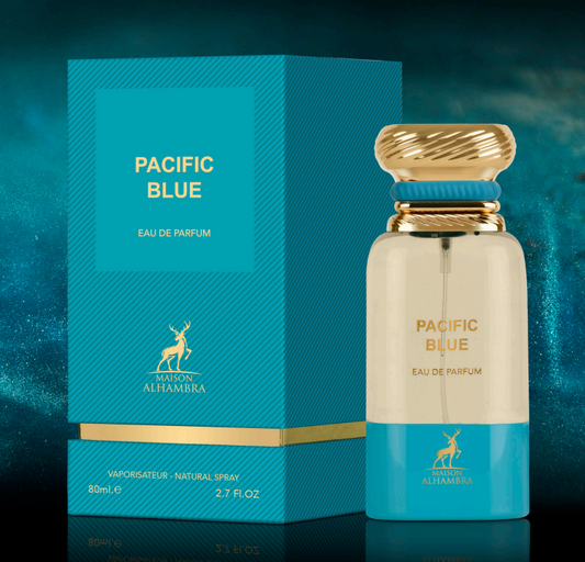 Maison Alhambra Perfume Pacific Blue Eau De PARFUM 80 ML (XL)