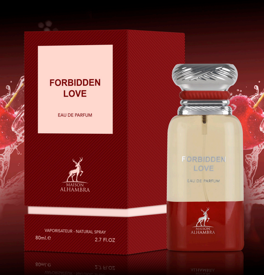 Maison Alhambra Perfume Forbidden Love Eau de PARFUM 80 ML (XL)