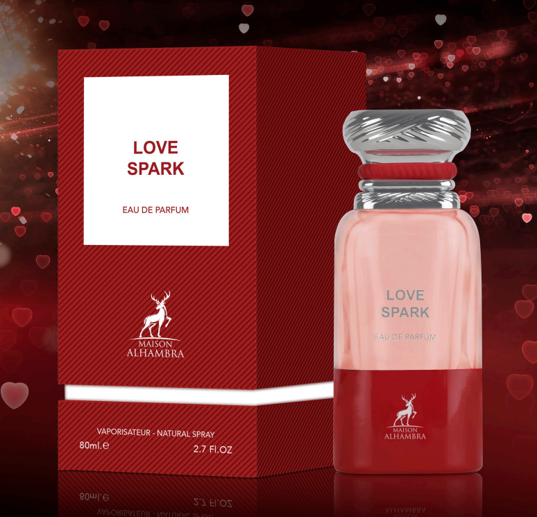 Maison Alhambra Parfum Love Spark Eau de PARFUM 80ML (XL)