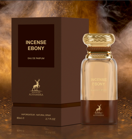 Maison Alhambra Parfum Incese Ebony Eau de Parfum 80ML (XL)