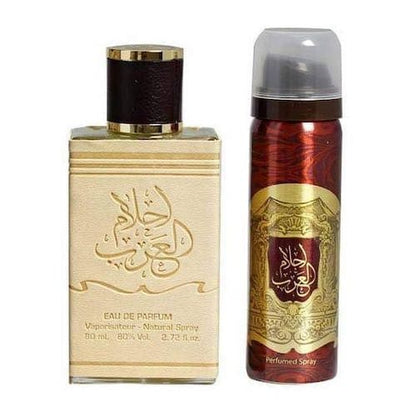 Ard Al Zaafaran Perfume Ahlam Al Arab Eau de Parfum 80ml+ Deo