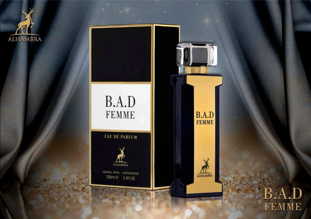 Maison Alhambra Parfum BAD Femme Eau de Parfum 100ml BAD Femme