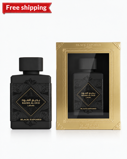 Lattafa Badee Al Oud Black Exposed Eau de Parfum 100 ml