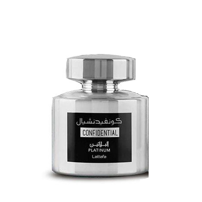 Lattafa Parfum Confidentiel Platinum Eau de Parfum 100ml