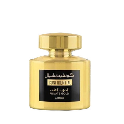 Lattafa Perfume Confidential Gold Eau de Parfum 100ml