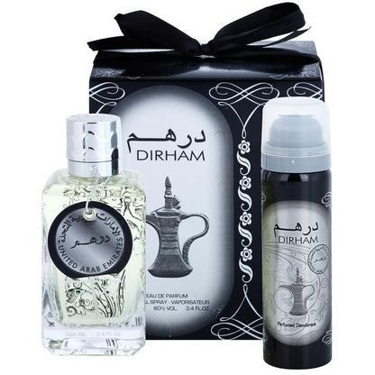 Ard Al Zaafaran Parfum Dirham Argent + Déo Eau de Parfum 100 ml