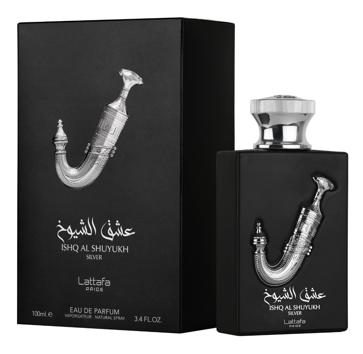 Lattafa Pride Perfume Ishq Al Shuyukh Silver Eau de Parfum 100ml