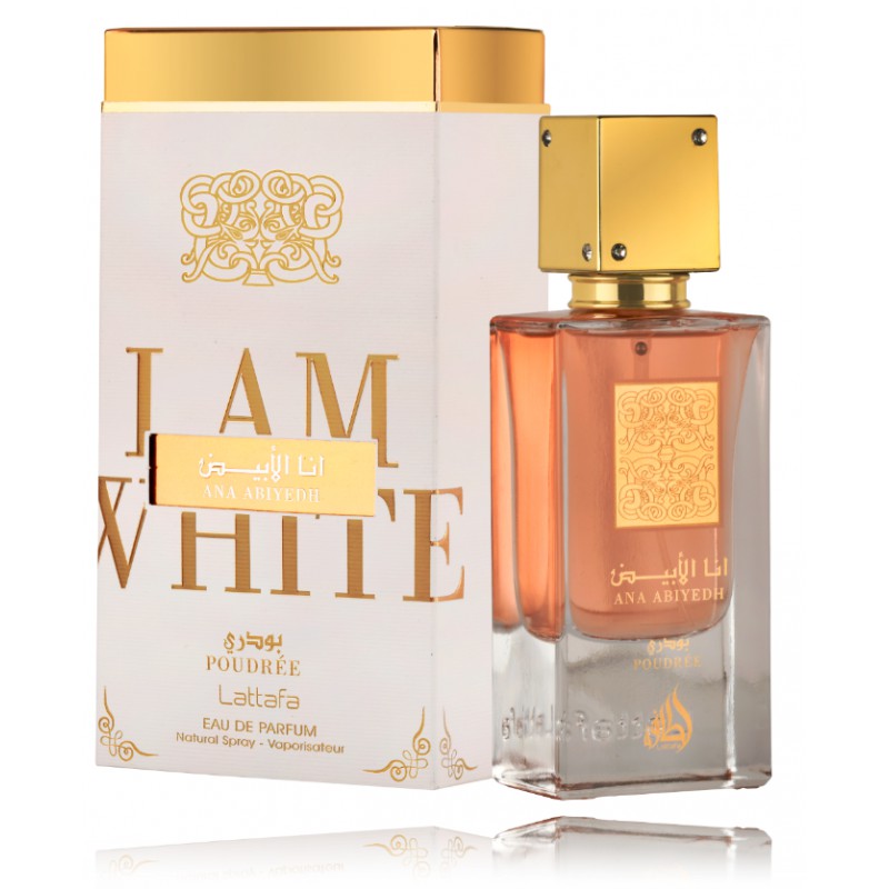 Lattafa Perfume Ana Abiyedh Poudree Eau de Parfum 60ml