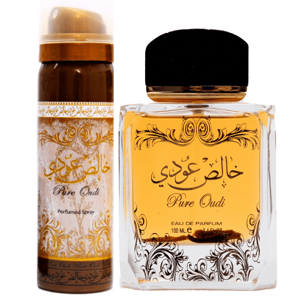 Lattafa Parfum Pure Oudi Eau de Parfum 100 ml + Déodorant