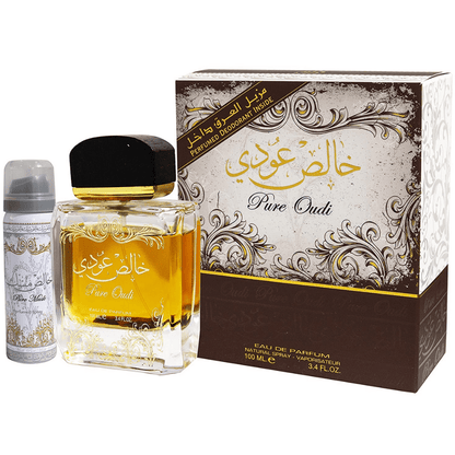 Lattafa Parfum Pure Oudi Eau de Parfum 100 ml + Déodorant