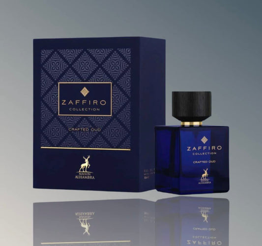 Maison Alhambra Parfum Zaffiro Collection CRAFTED OUD Eau de Perfume 100ml