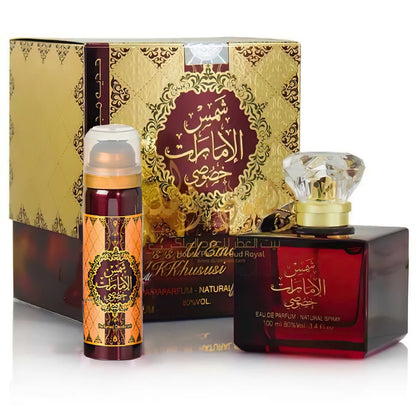 Ard Al Zaafaran Parfum Shams Al Emarat Khususi Eau de Parfum 100 ml + Déodorant