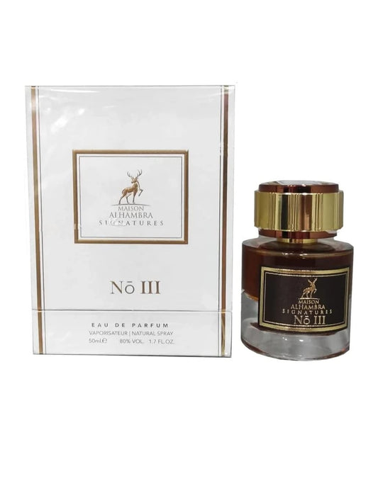 Maison Alhambra Perfume No lll  Signatures Eau De Parfum 50ml