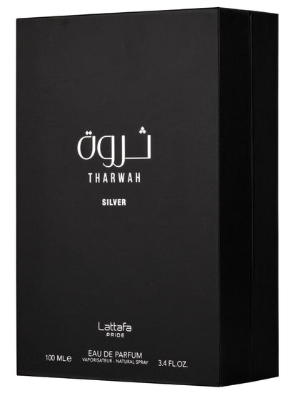 Lattafa Pride Perfume Tharwah Silver Eau de Parfum 100ml