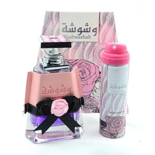 Lattafa Perfume Washwashah EDP 100ml Deo 50 ml (XL)