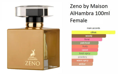 Maison Alhambra Perfume Zeno Eau De Parfum 100 ml